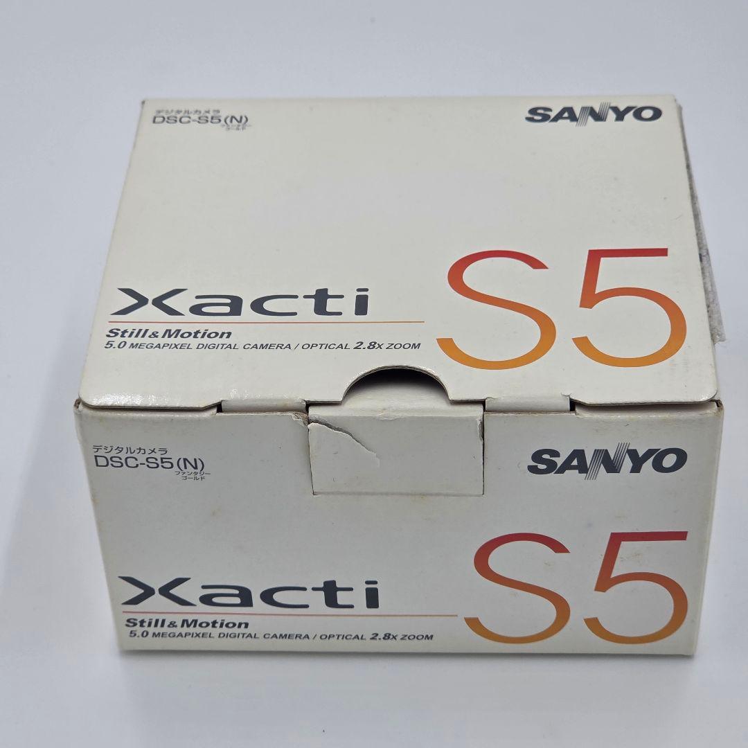 【美品】SANYO Xacti S5 コンデジ デジタルカメラ　作動確認済み