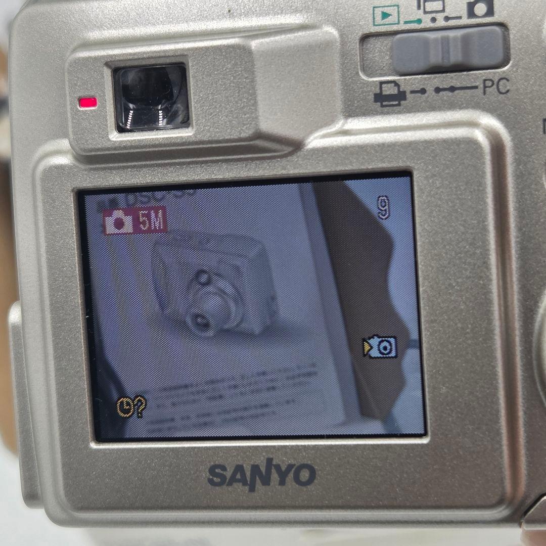 【美品】SANYO Xacti S5 コンデジ デジタルカメラ　作動確認済み
