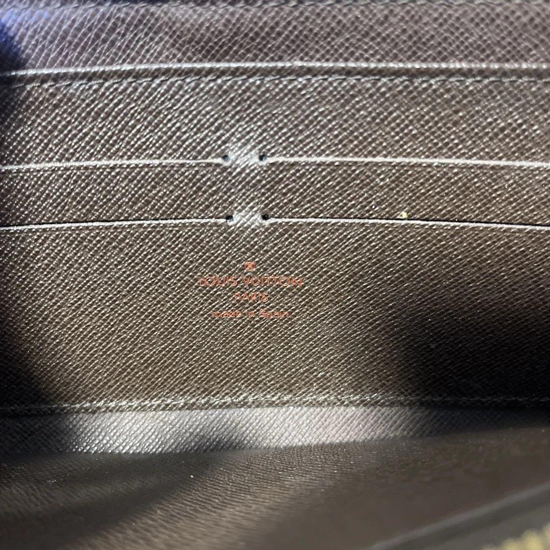 【正規品】LOUIS VUITTON ダミエ ラウンドファスナー 長財布