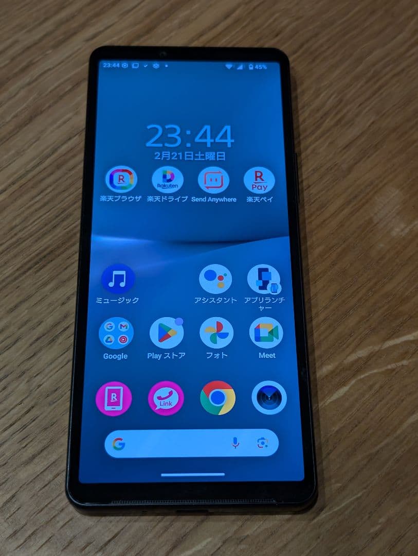 xq-dc44 Xperia　10 v SONY 楽天版　スマートフォン　クロ
