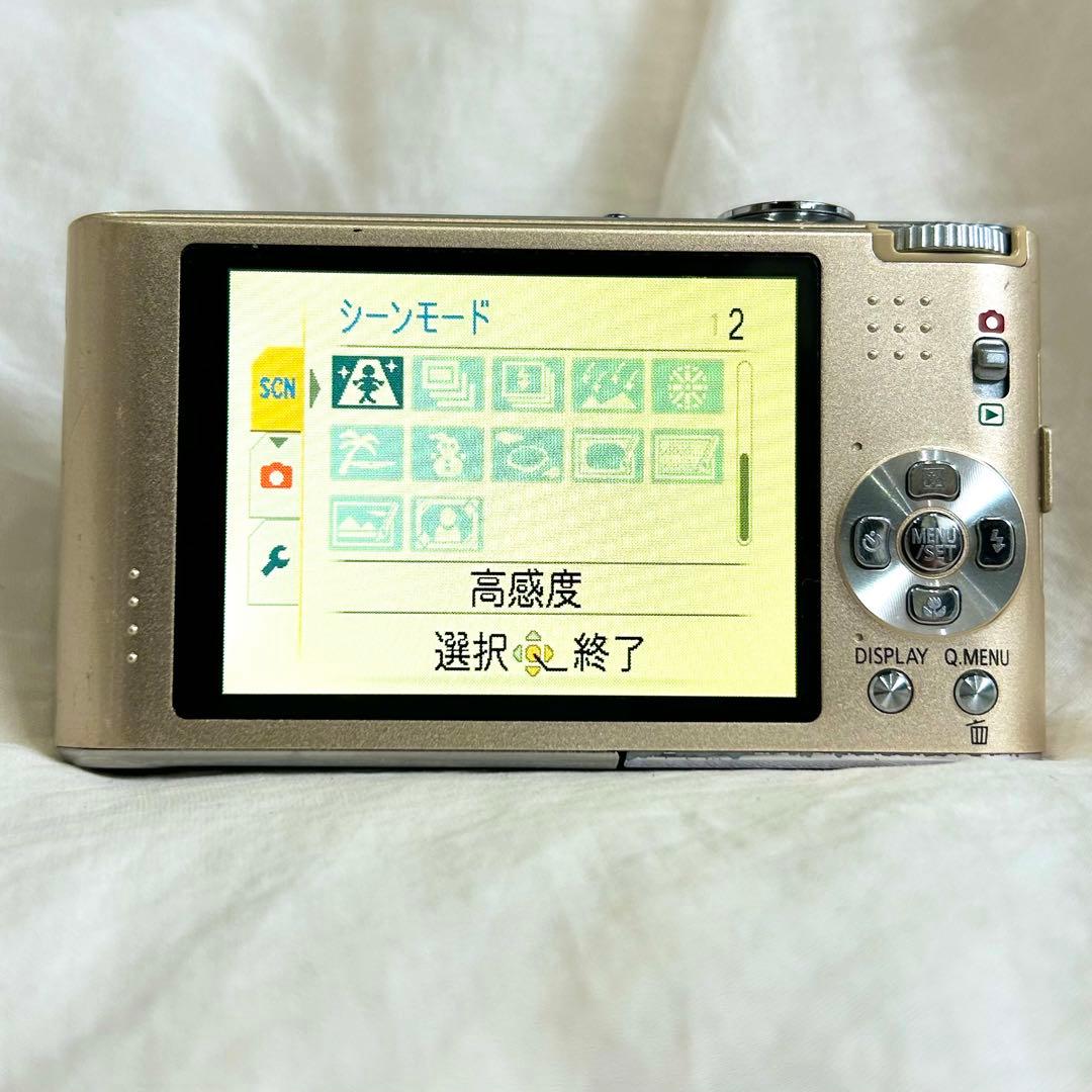 付属品完備 美品 Panasonic LUMIX DMC-FX66 ゴールド
