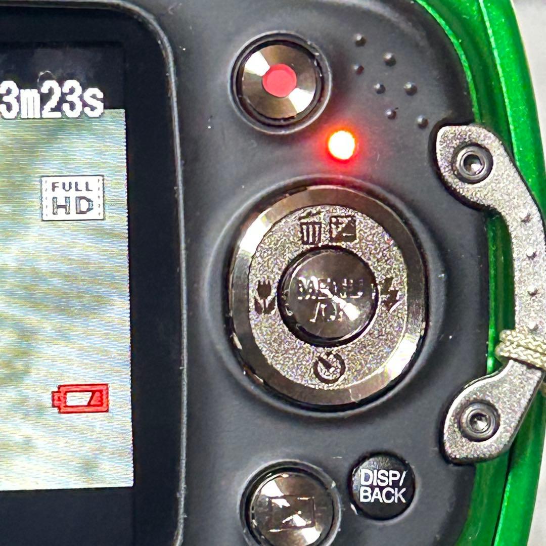 【動作品　付属品多数】FUJIFILM FINEPIX XP50 防水　防塵　緑