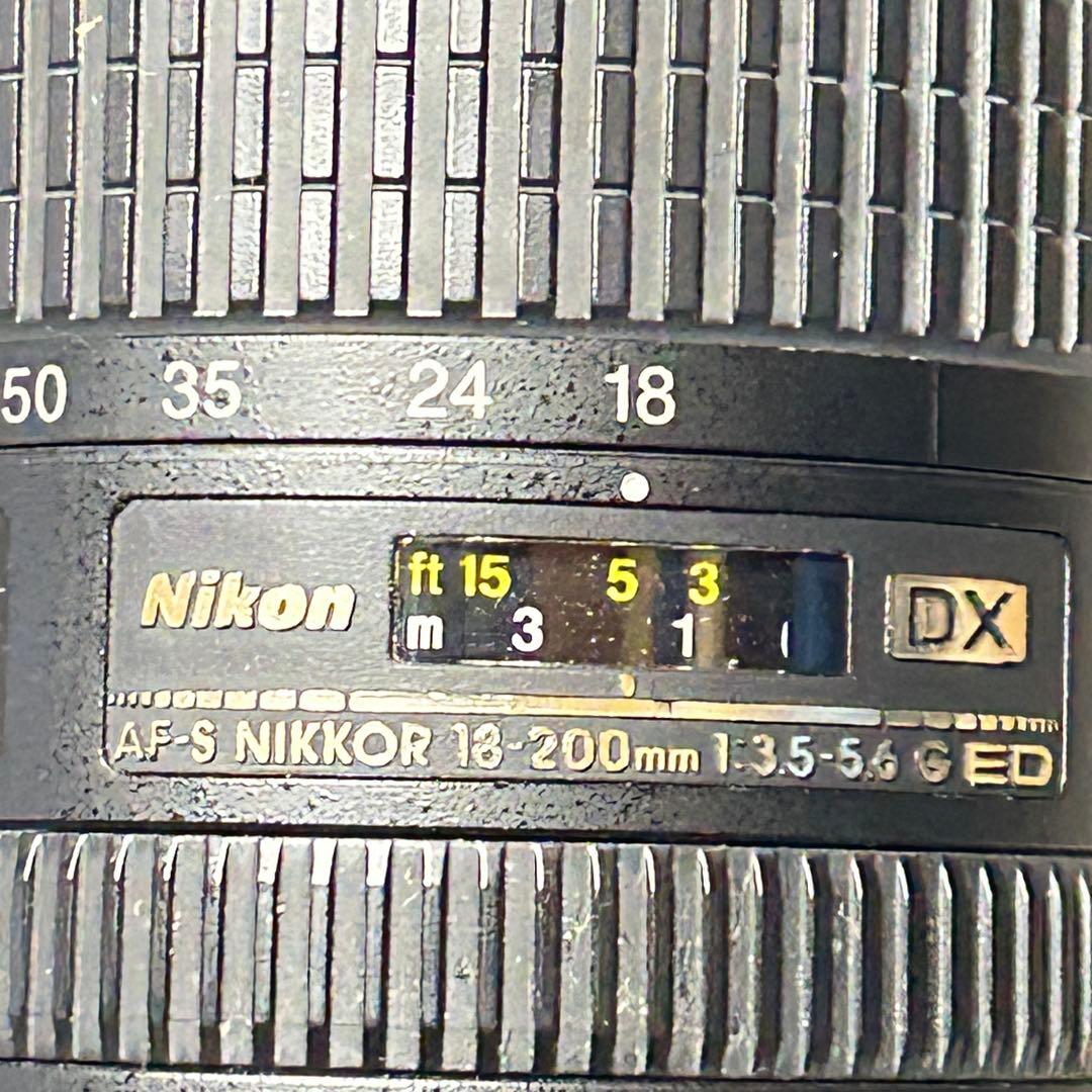 レンズ(ズーム) Nikon AF-S DX NIKKOR 18-200 F3.5-5.6G