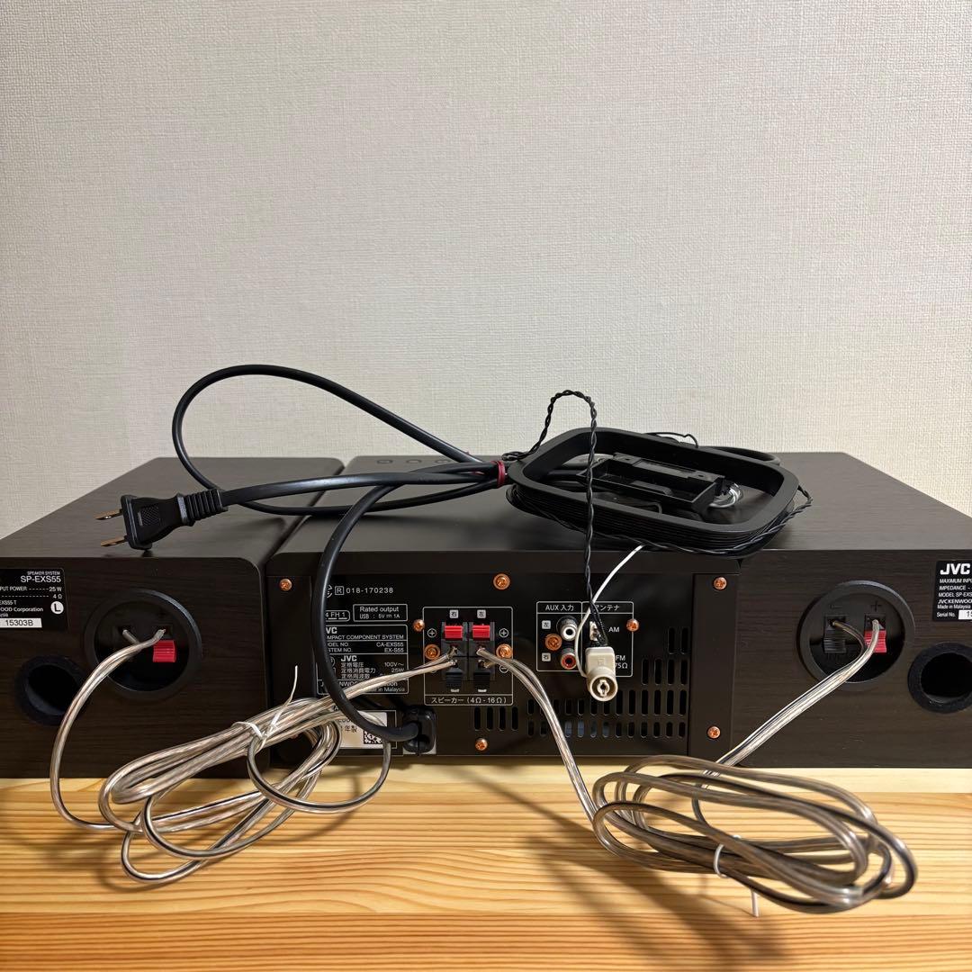 JVC CA-EXS55 オーディオ　Bluetooth ハイレゾ