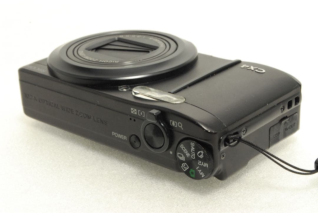 RICOH CX4 ❤️スマホ転送 ブラック 動作確認済 リコー カメラ