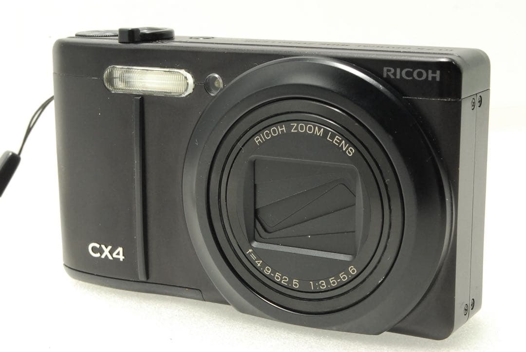 RICOH CX4 ❤️スマホ転送 ブラック 動作確認済 リコー カメラ