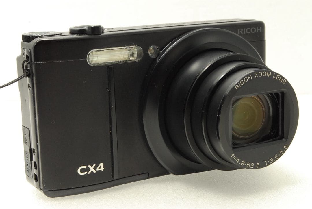 RICOH CX4 ❤️スマホ転送 ブラック 動作確認済 リコー カメラ