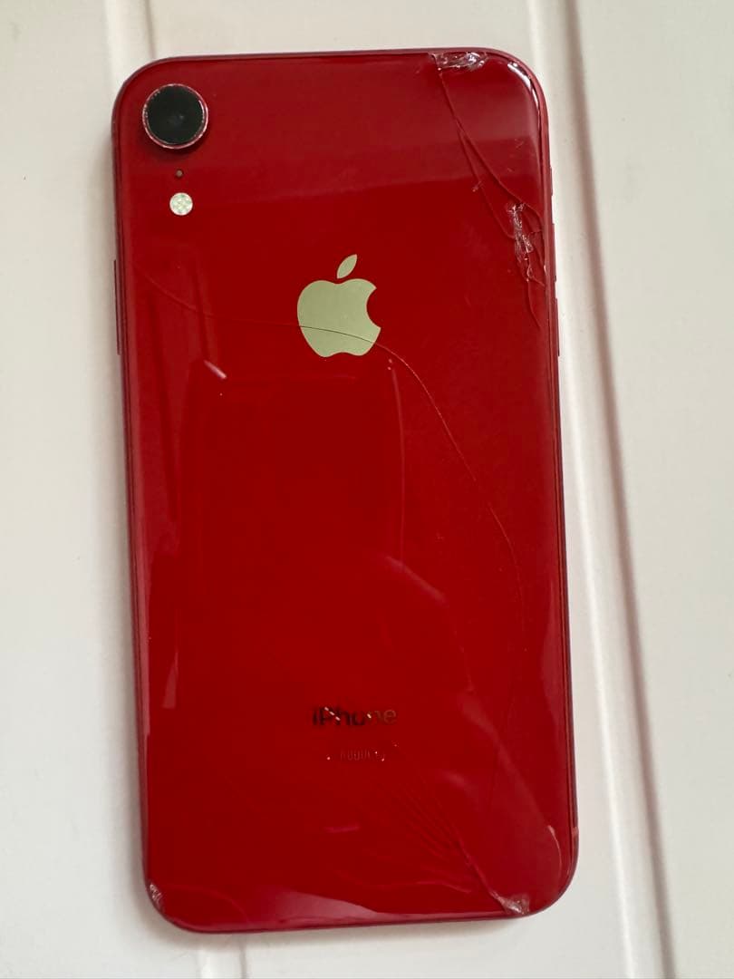 iPhone XR 64GB au SIMロック解除済み Red