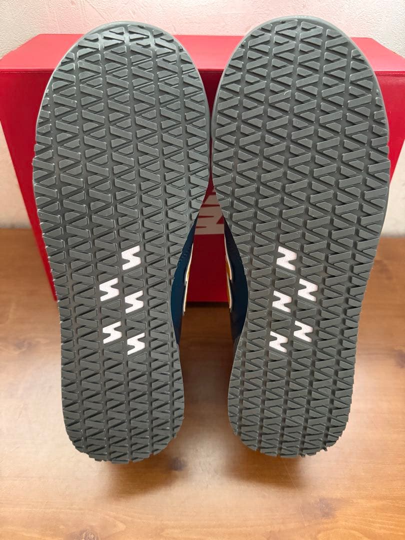 New Balance 安全靴ボストン BOA ネイビー/イエロー