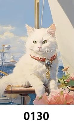 可愛い爽やかシリーズ1 - ペット似顔絵アートオーダーメイド、サプライズギフト