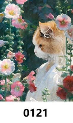 可愛い爽やかシリーズ1 - ペット似顔絵アートオーダーメイド、サプライズギフト