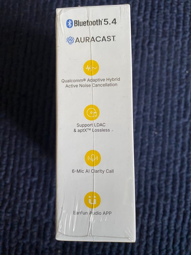 EarFun Air Pro 4 ワイヤレスイヤホン ホワイト 充電ケース付き