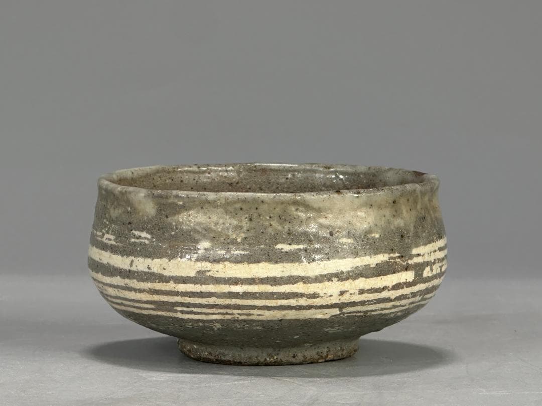 UM12U 朝鮮古美術　李朝時代茶道具　三島象嵌盃　茶碗　時代物古物　韓国美術