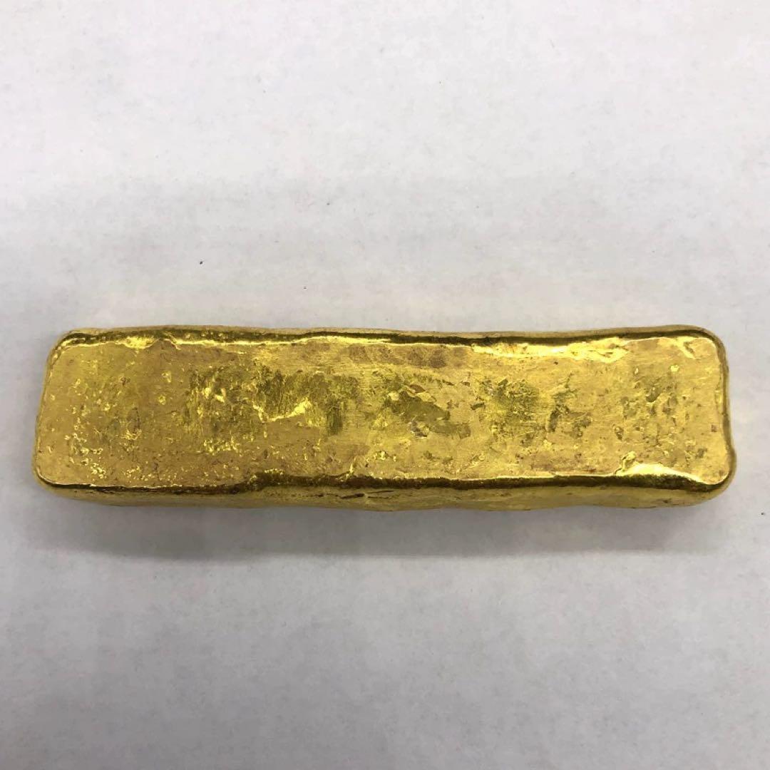 中国 天津 萬寶 足赤 金條 金塊 稀少 コレクション 工芸品 裝飾品 収蔵品