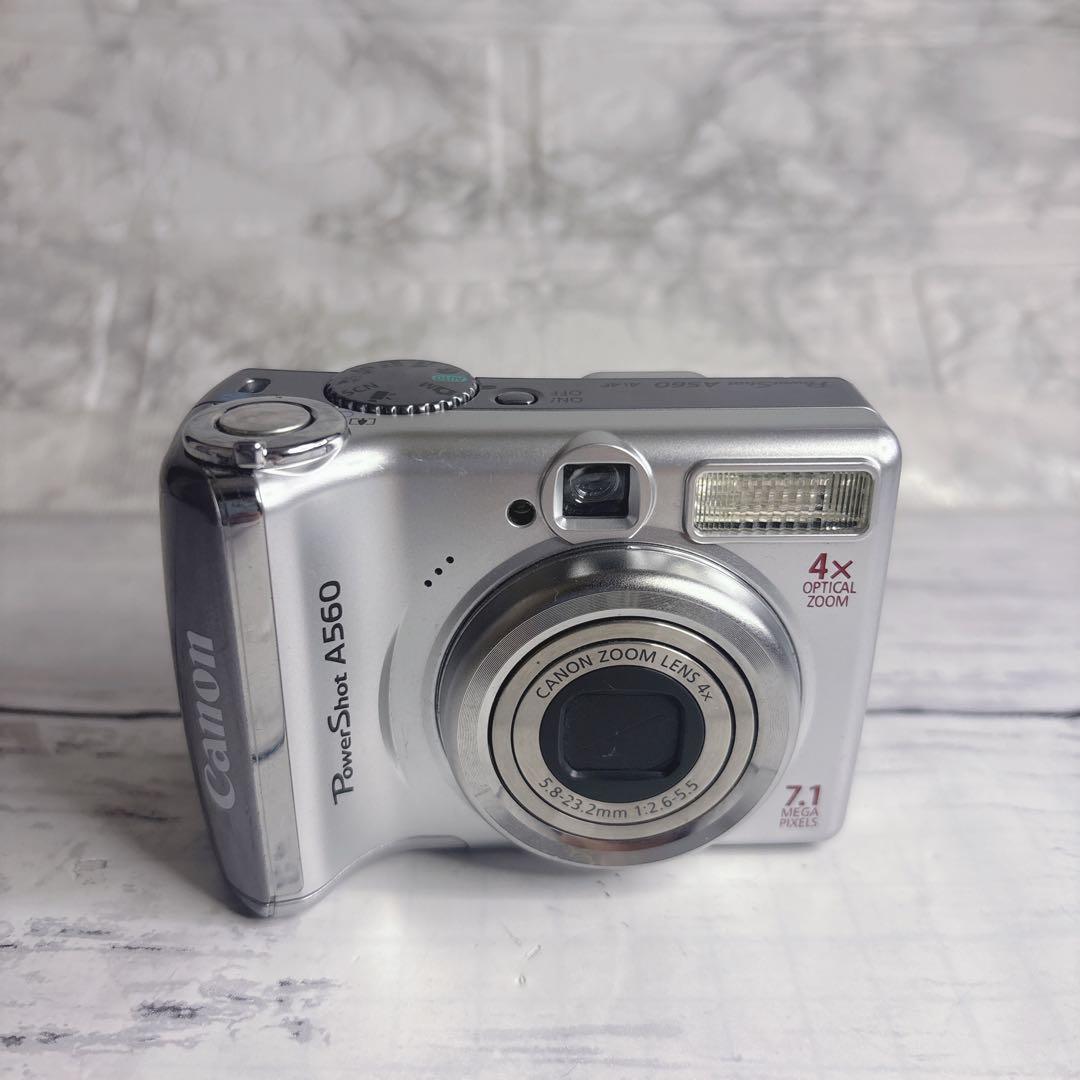 Canon PowerShot A560 コンパクトデジタルカメラ単三電池対応