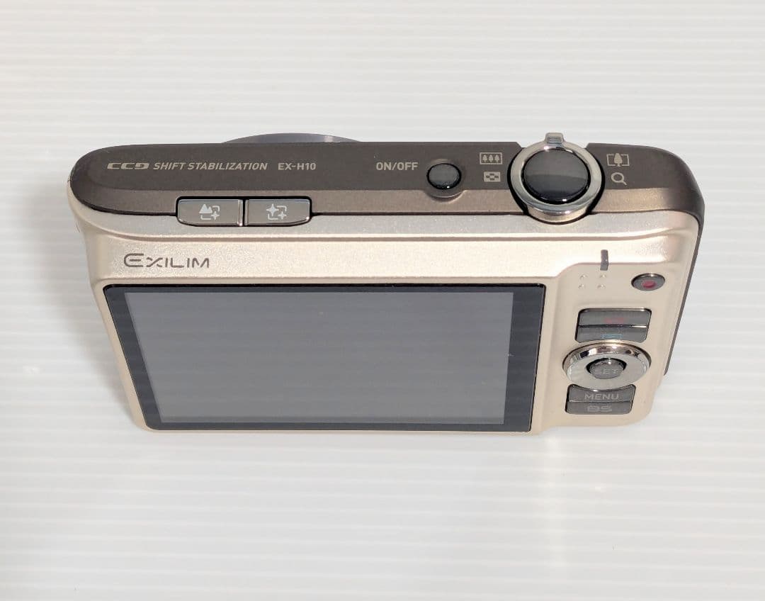 美品　CASIO　カシオ　 EXILIM EX-H10 エクシリム　ゴールド