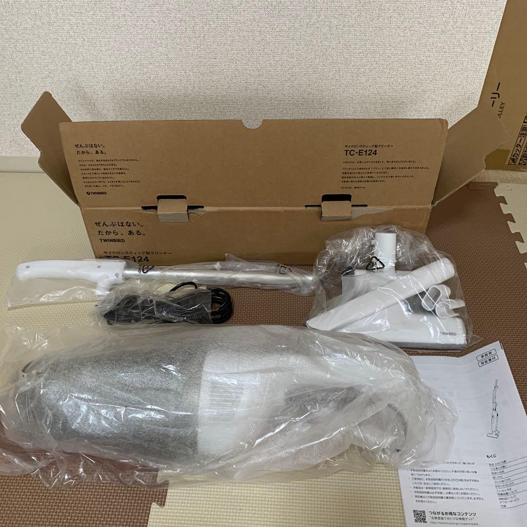 TWINBIRD ツインバード 掃除機 コード式 TC-E124SPW