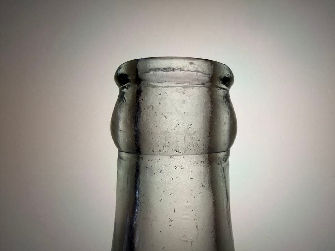 D11 秘蔵品　1900-10年代 コカコーラ ボトル ラベル付　瓶