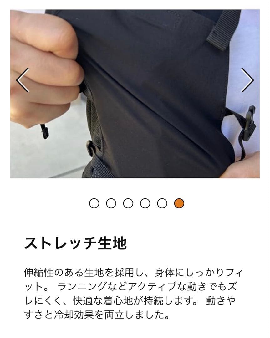 ロゴス　ブラック　ペルチェベスト
