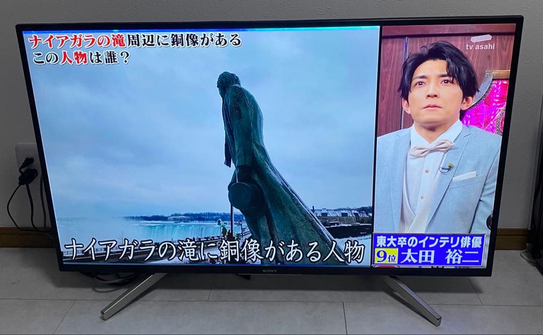 SONY BRAVIA 43V型 4K 液晶テレビ　KJ-43X7500F