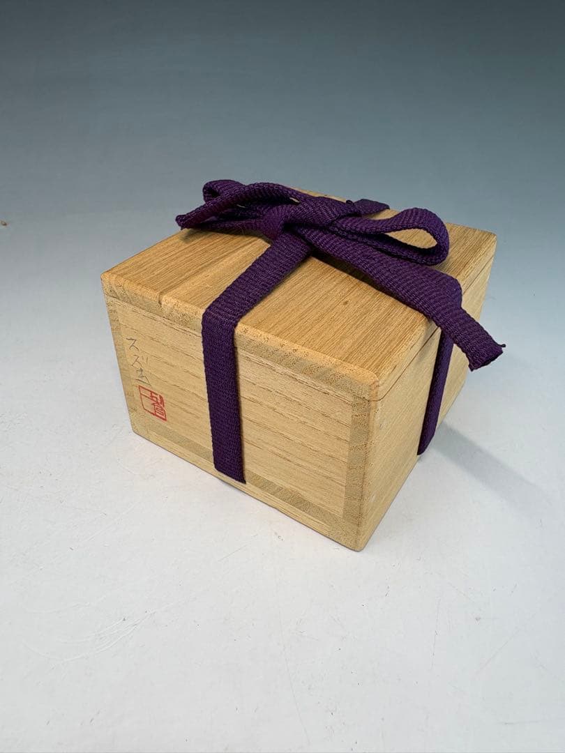 ★中古品★茶道具　黒檀？　鈴虫香合
