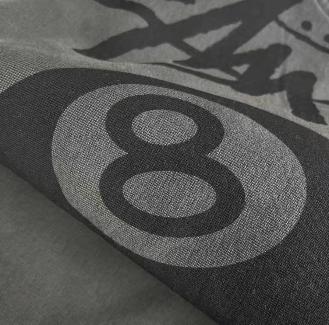 Stussy 8ボールデザイン ブラック パーカー M