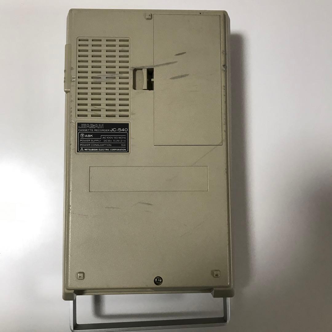 三菱　カセットレコーダー　JC-540