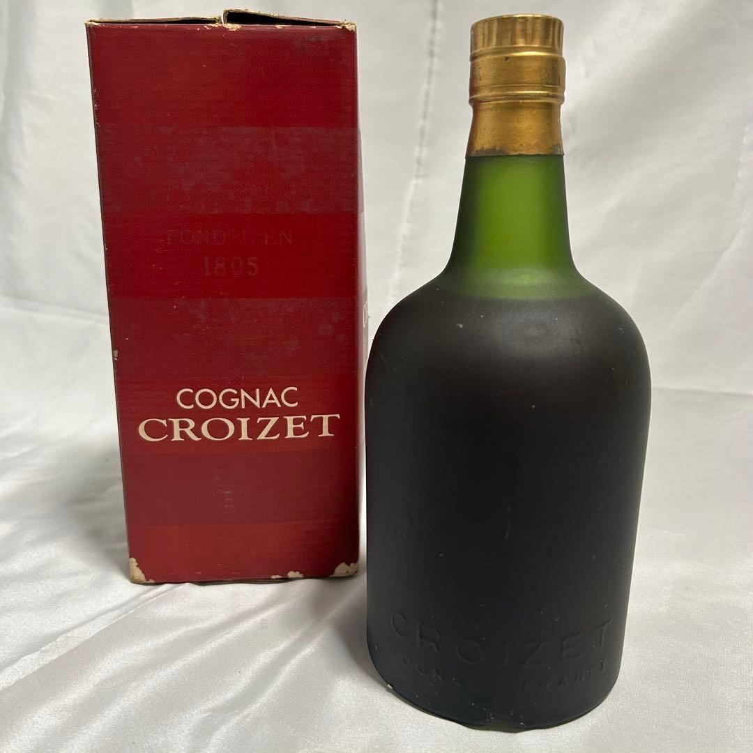 ブランデー CROIZET 未開栓 NAPOLEON ヴィンテージ COGNAC