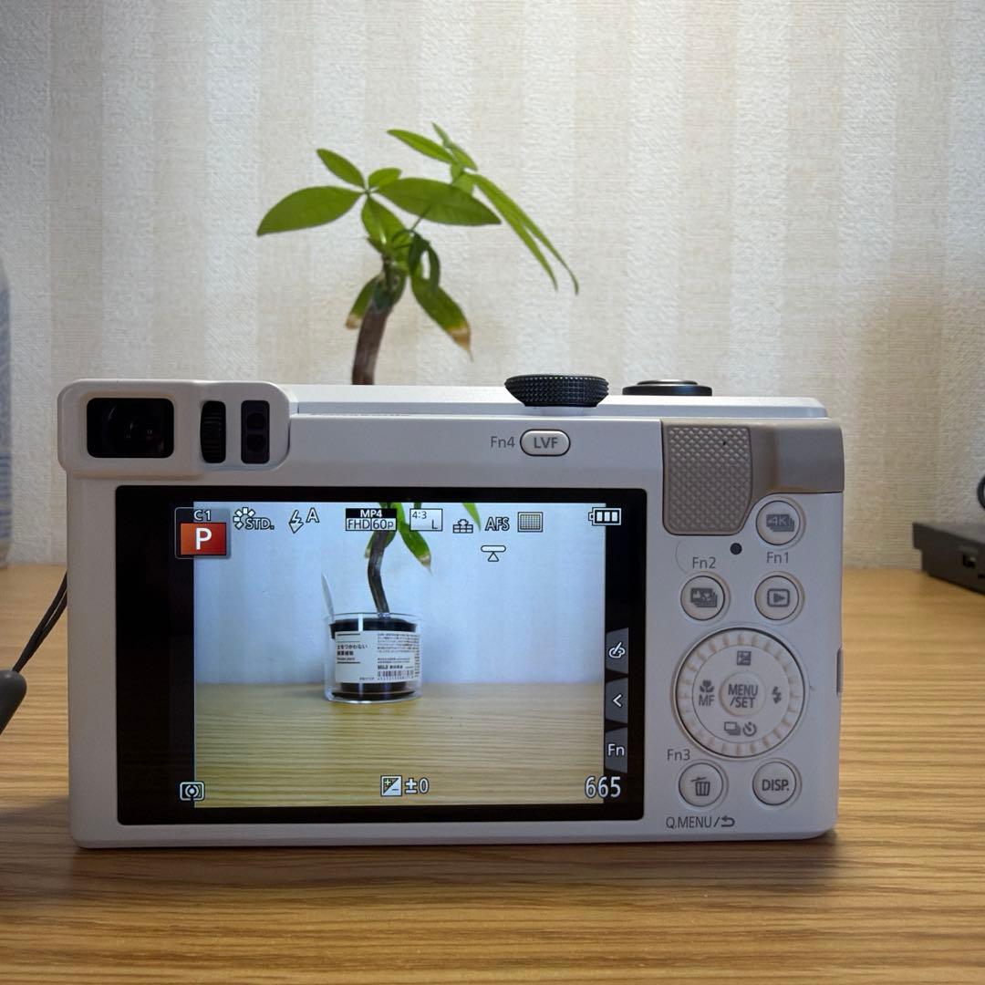 【美品】Panasonic LUMIX DMC-TZ85 動作確認済　4Kカメラ