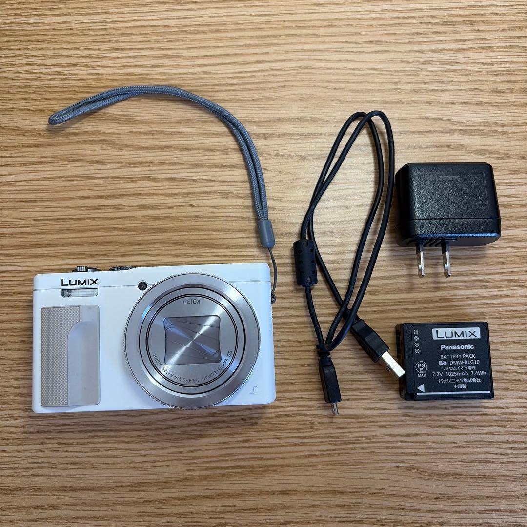 【美品】Panasonic LUMIX DMC-TZ85 動作確認済　4Kカメラ