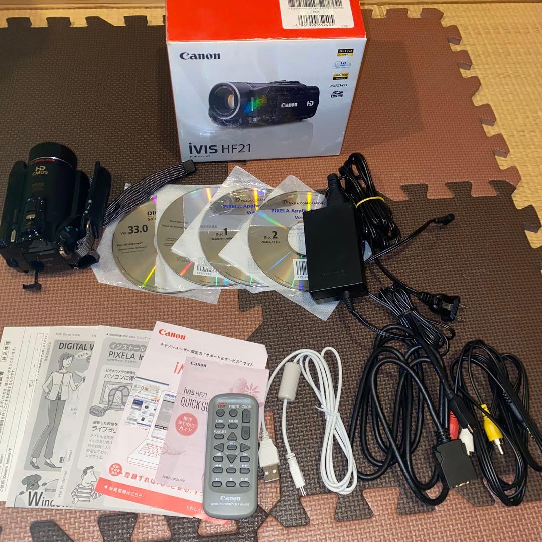Canon ivis HF21 ビデオカメラ本体
