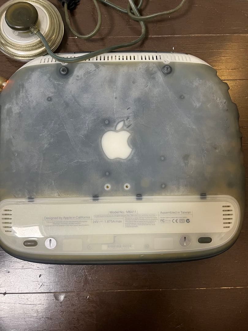 iBook G3 クラムシェル M6411 電源付 ジャンク