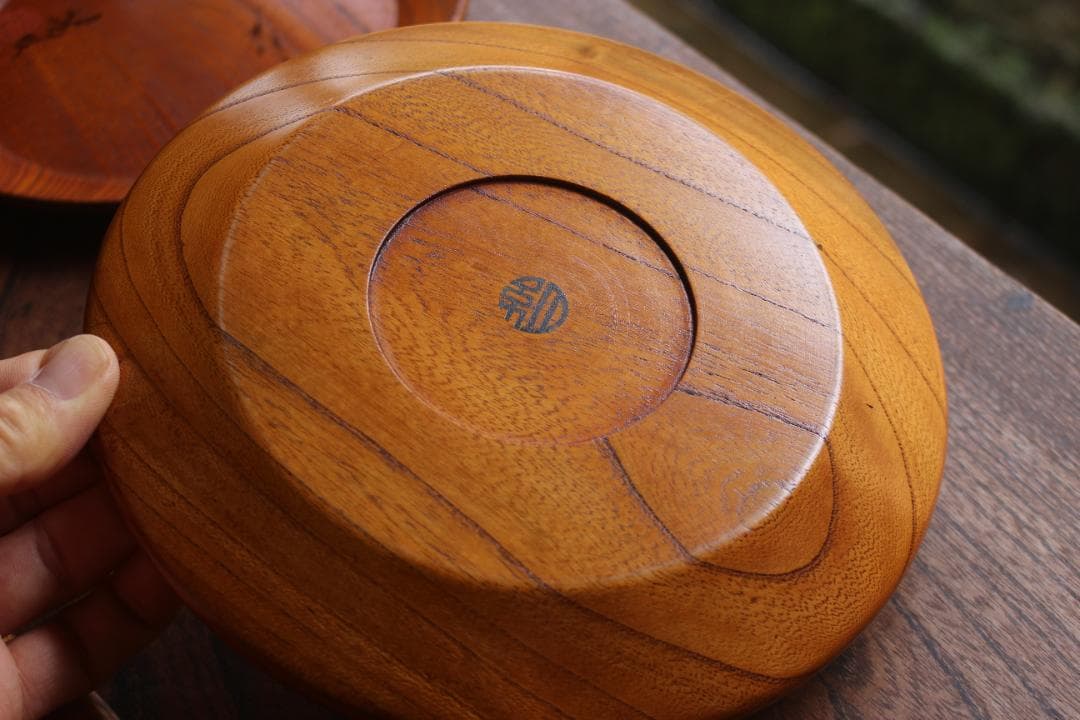 時代逸品！山元春挙竹内栖鳳ら四条派重鎮による合作菓子盆5点（検京塗菓子皿茶道具