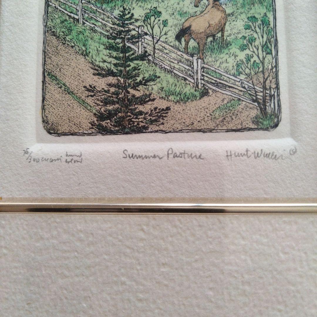 Scenic Pastures リトグラフ 絵画