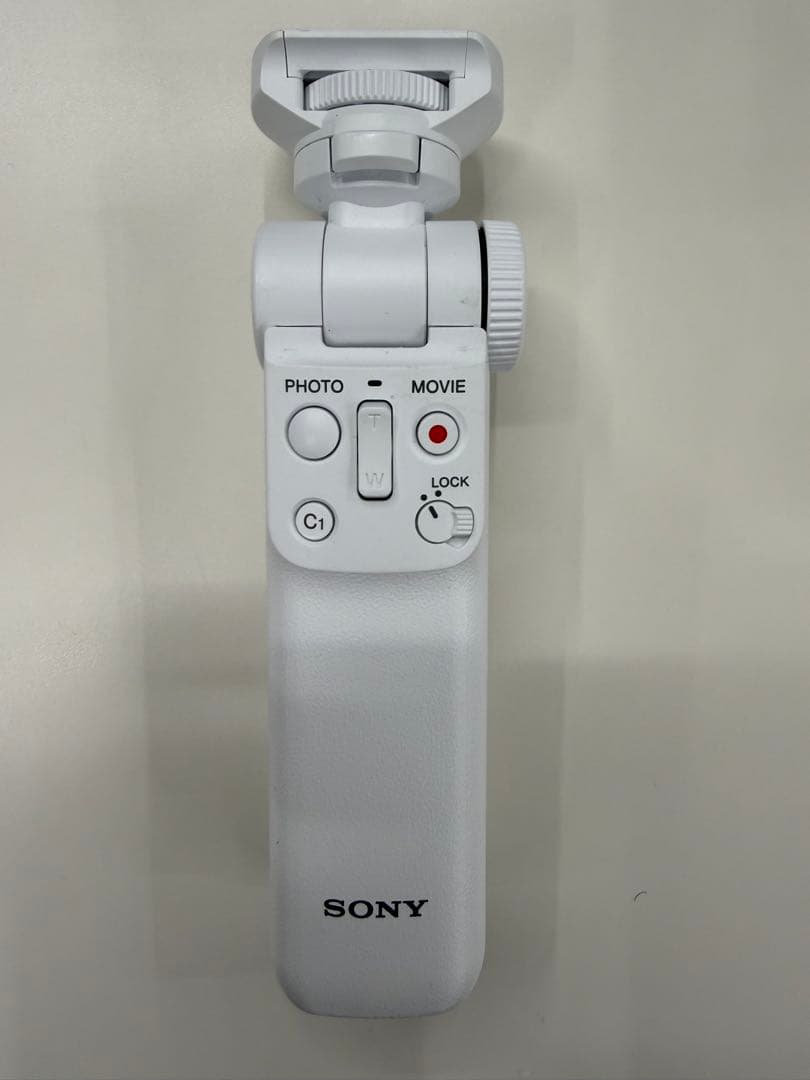 SONY ZV-1M2ホワイト VLOGCAM シューティンググリップ付き