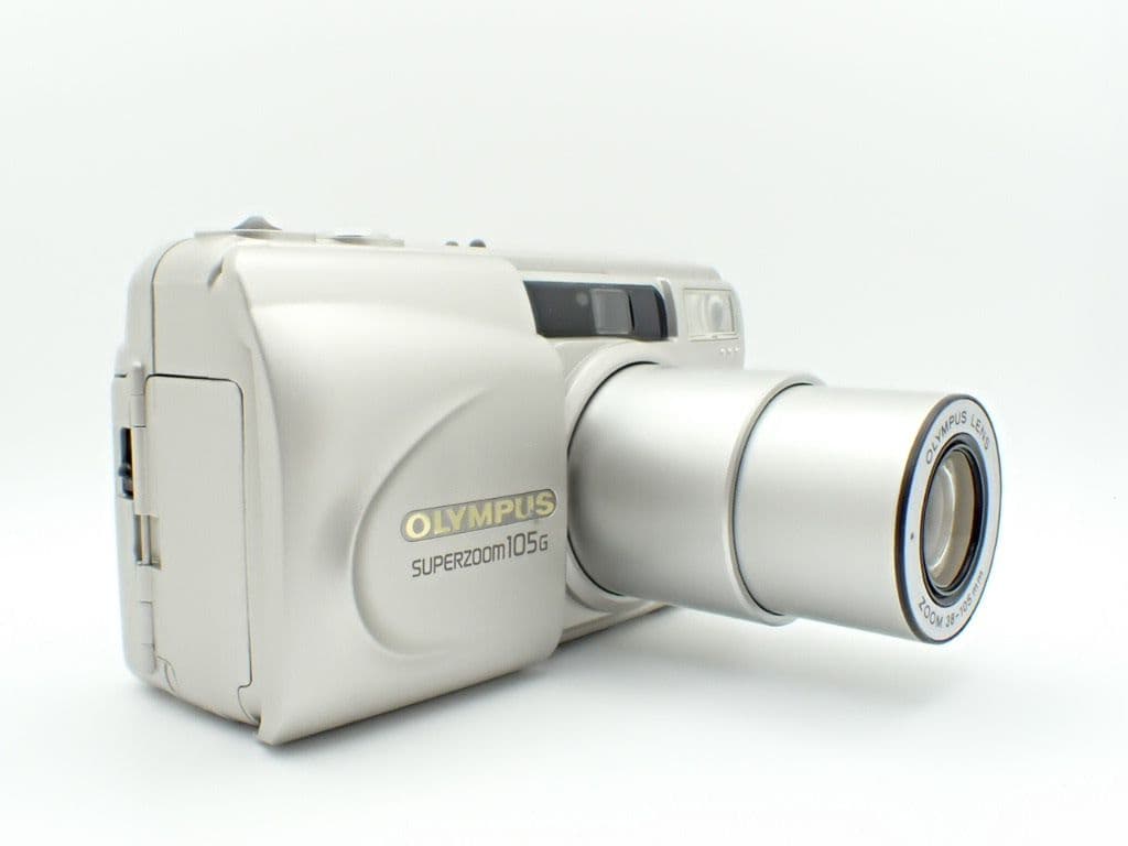 【動作確認済良品】OLYMPUS SUPERZOOM 105G 電池付