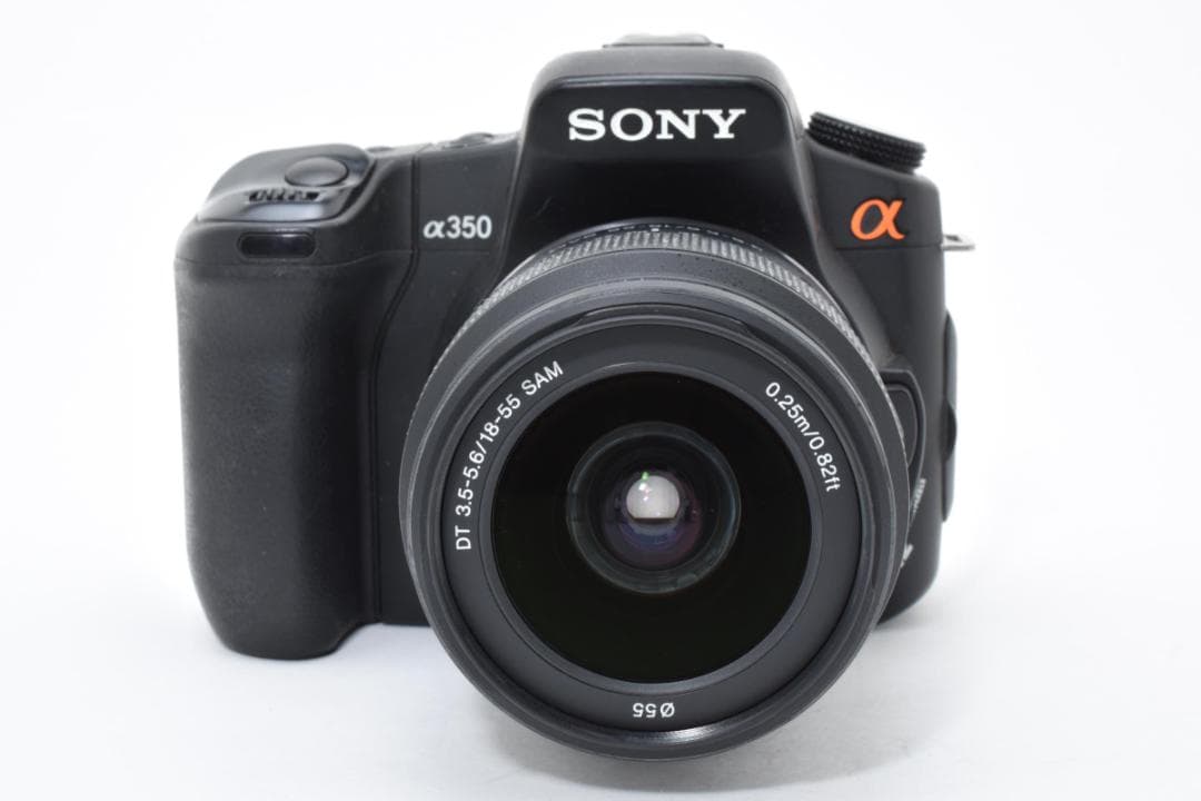 SONY ソニー α350＋DT18-55mm SAM 現状品 カメラ レンズ