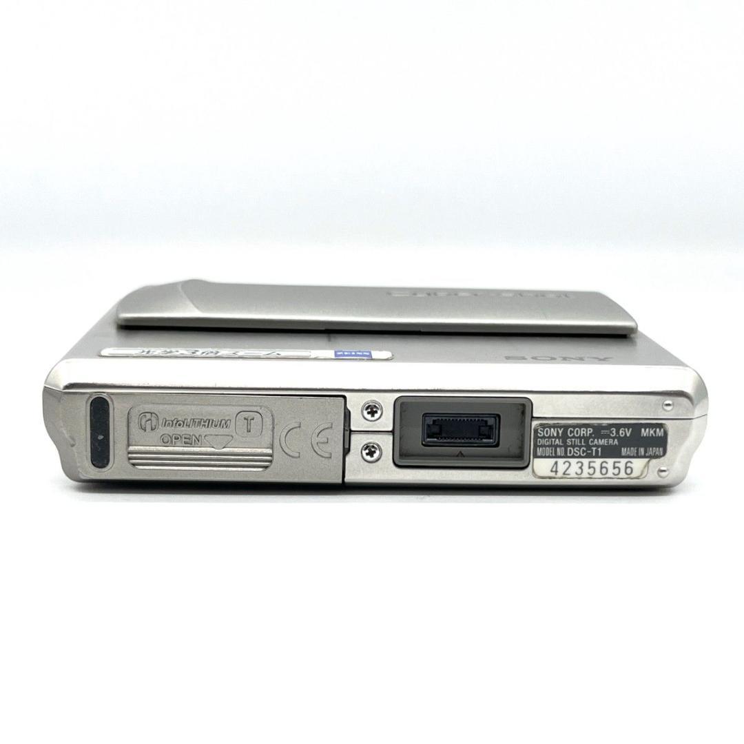 【美品】SONY Cyber−Shot DSC-T1 シルバー