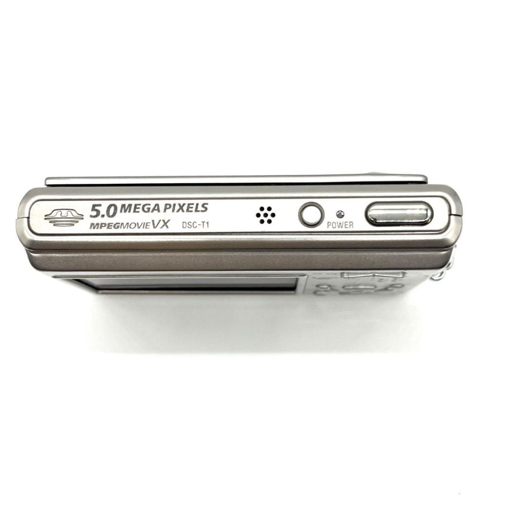 【美品】SONY Cyber−Shot DSC-T1 シルバー