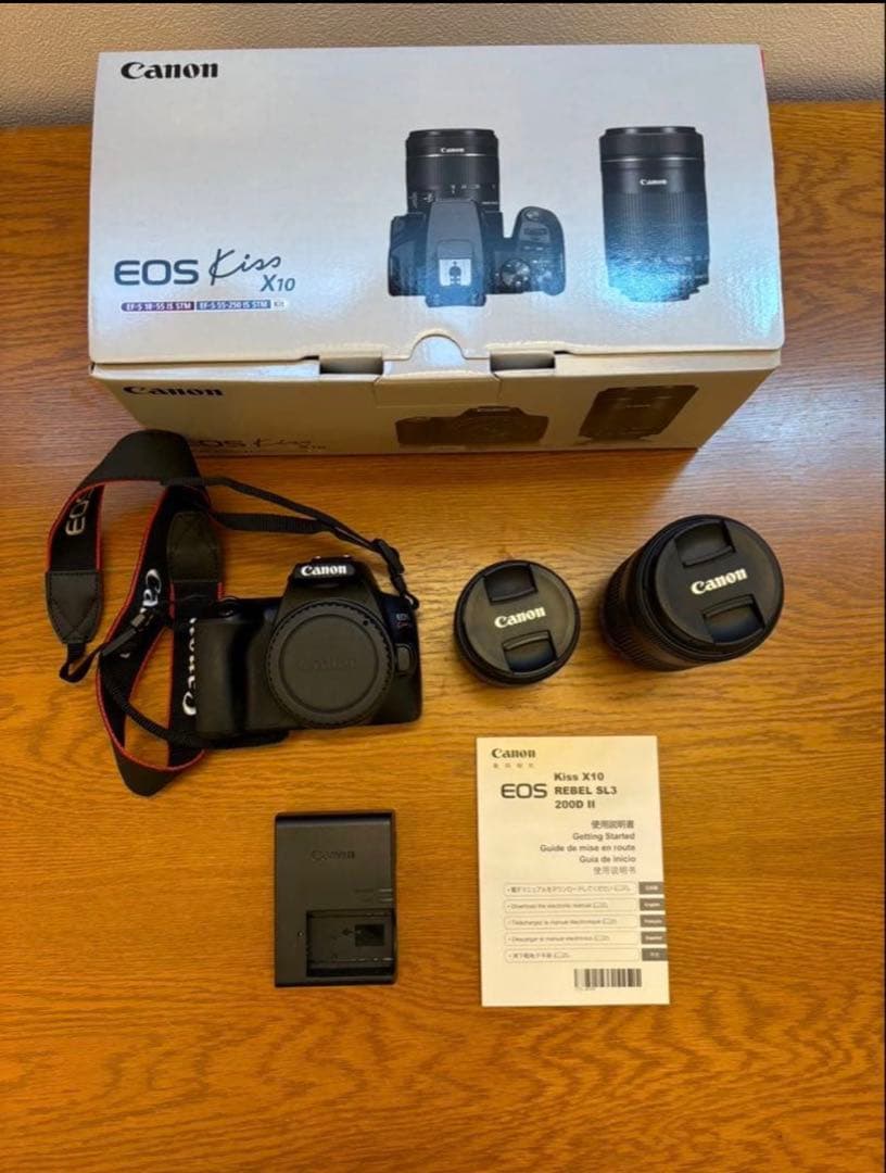 Canon EOS Kiss X10 一眼レフカメラ セット
