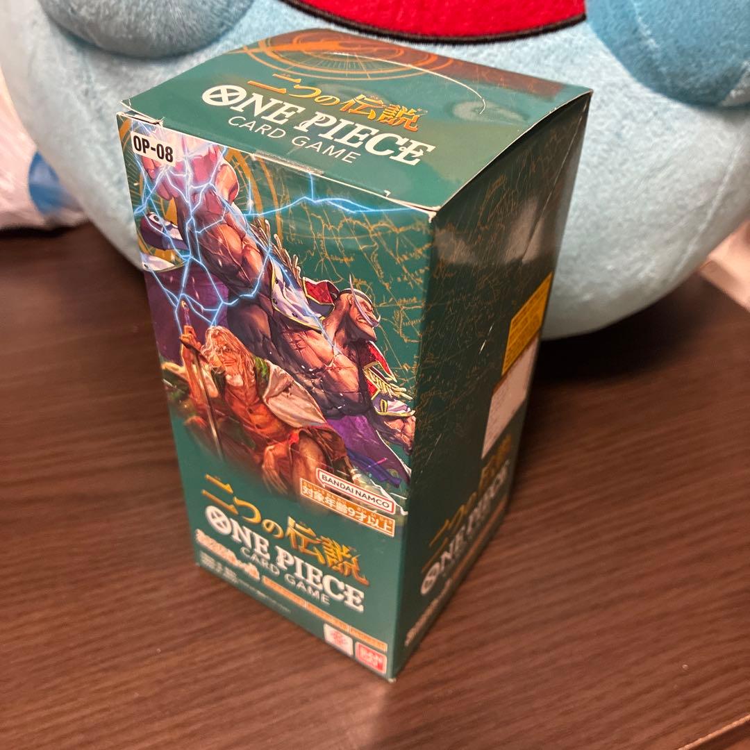 ONE PIECE CARD GAME OP-08 二つの伝説　1boxテープ有