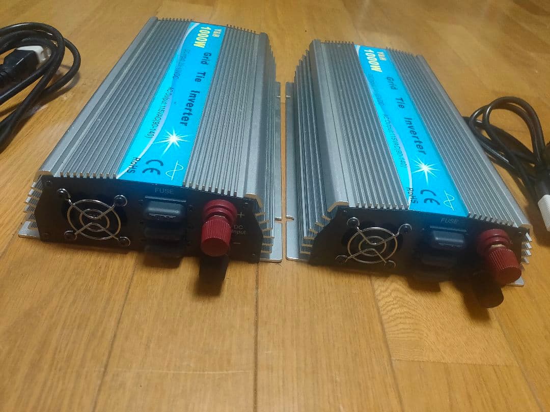 グリッドタイインバーター 1000W ジャンク 2台