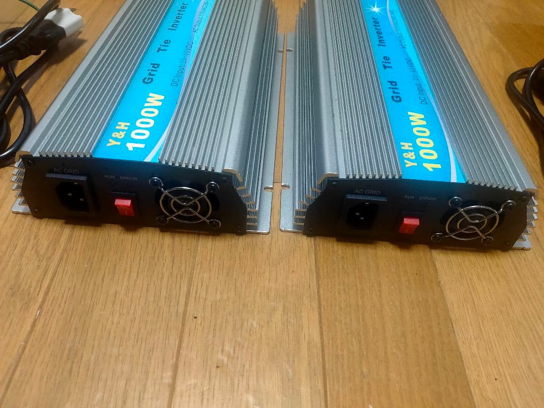 グリッドタイインバーター 1000W ジャンク 2台