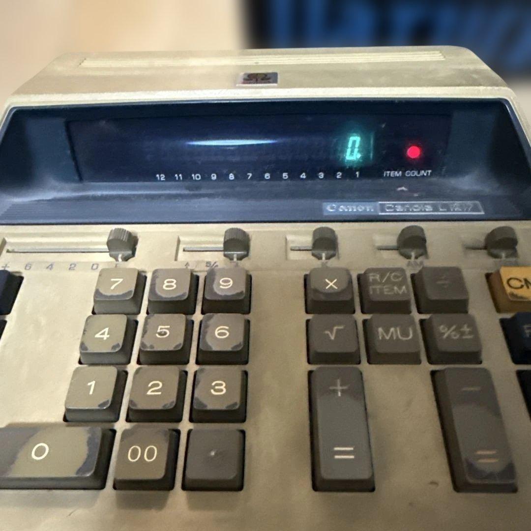 Canon L1217 キャノーラL1217 カリキュレーター 卓上電卓