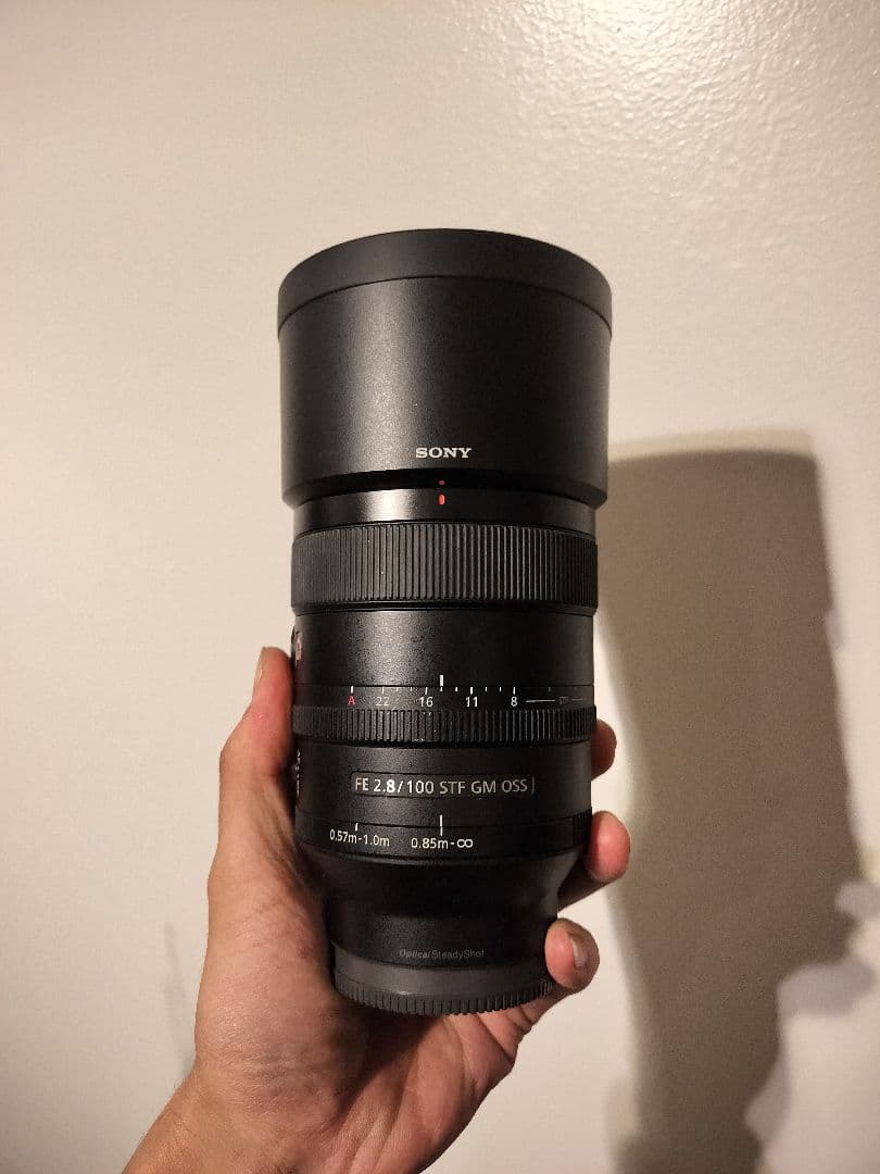 sony SEL100F28GM 100mm単焦点 レンズ Eマウント