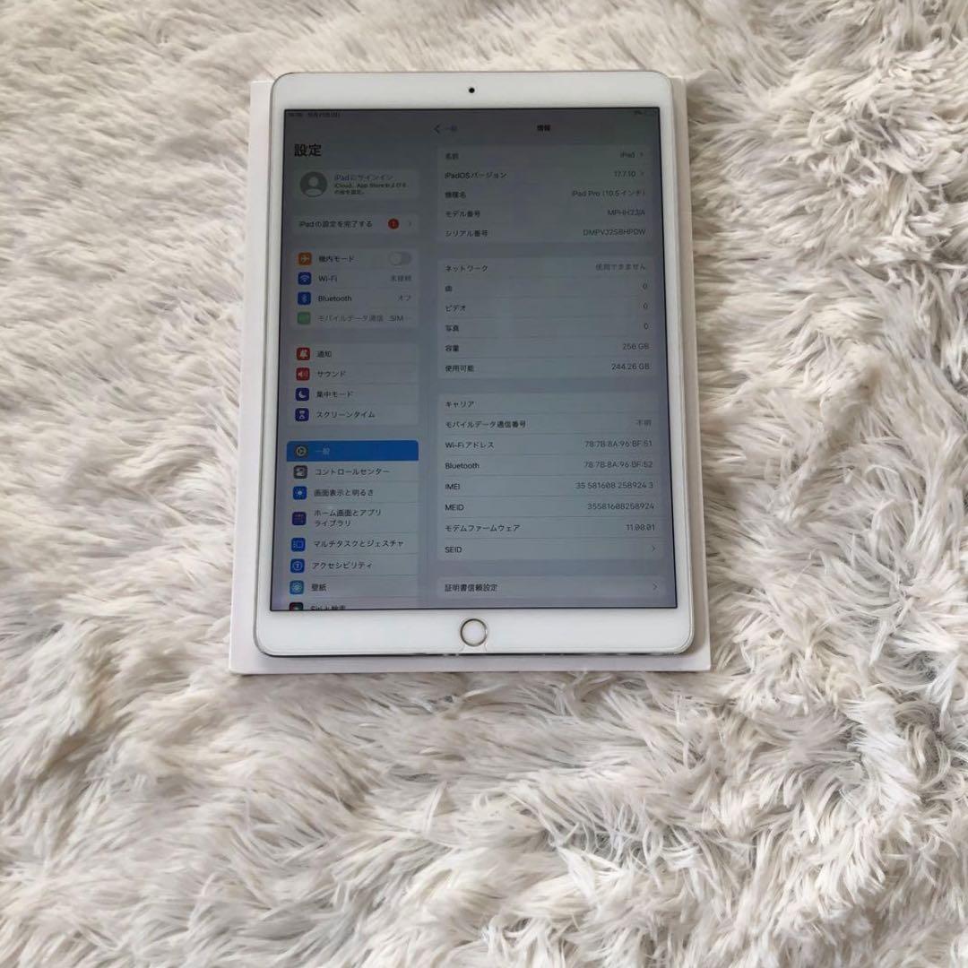【早い者勝ち】iPad Pro 10.5 256GB SIMフリー 【すぐ発送】