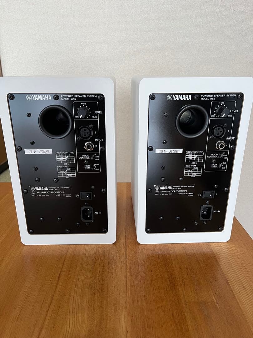 YAMAHA HS5Wペア
