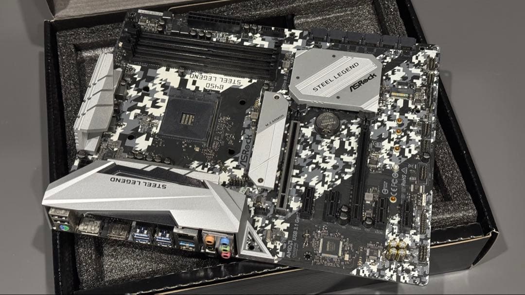 マザーボード ASRock B450 STEEL LEGEND