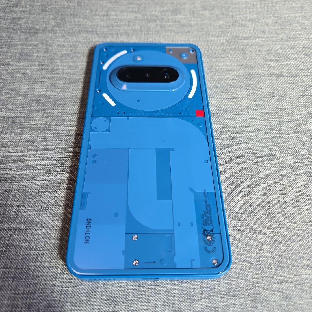 【極美品】Nothing Phone (3a) 楽天限定 青 ブルー スマホ