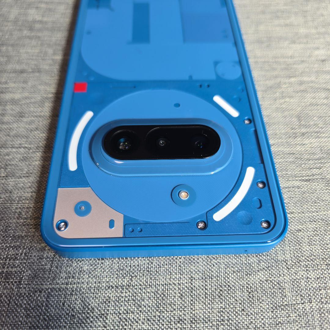 【極美品】Nothing Phone (3a) 楽天限定 青 ブルー スマホ